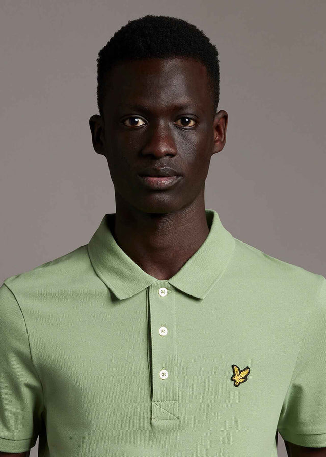 Lyle & Scott Poloshirts  Plain polo shirt - fern green 