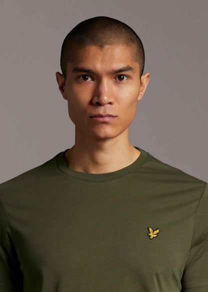 Lyle & Scott T-shirts  Plain t-shirt - olive 