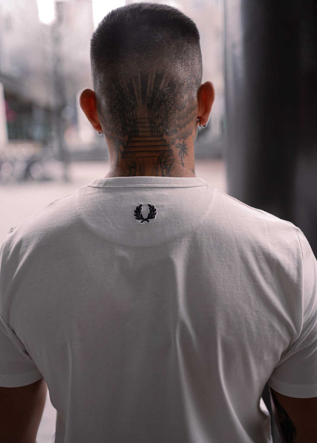 Fred Perry T-Shirts  Arch branded t-shirt - snow white 