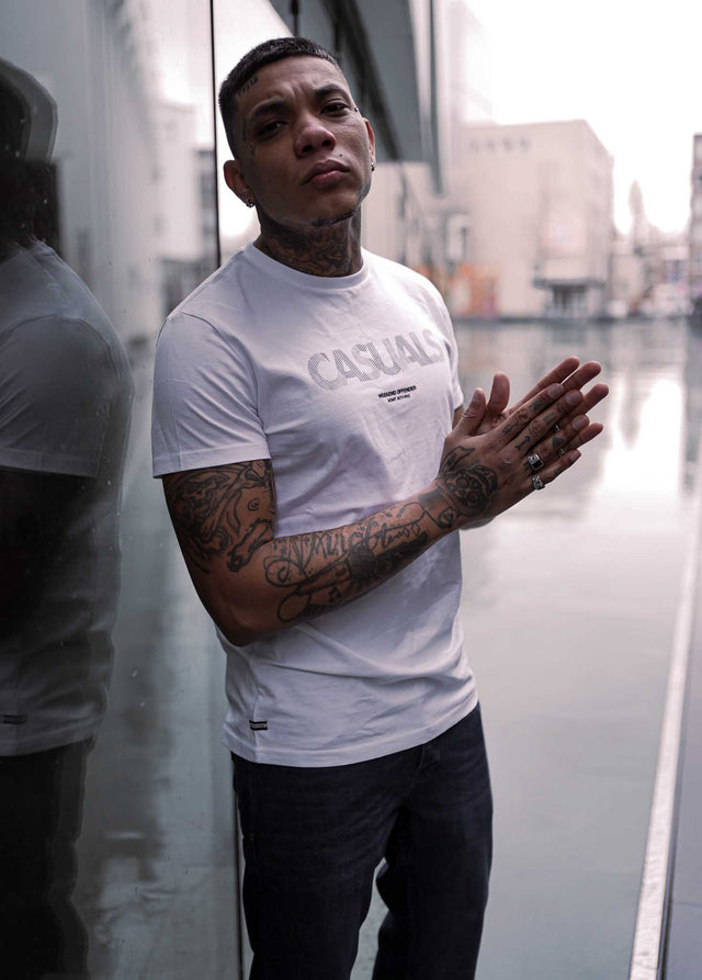 Weekend Offender T-Shirts  Dunham - white 