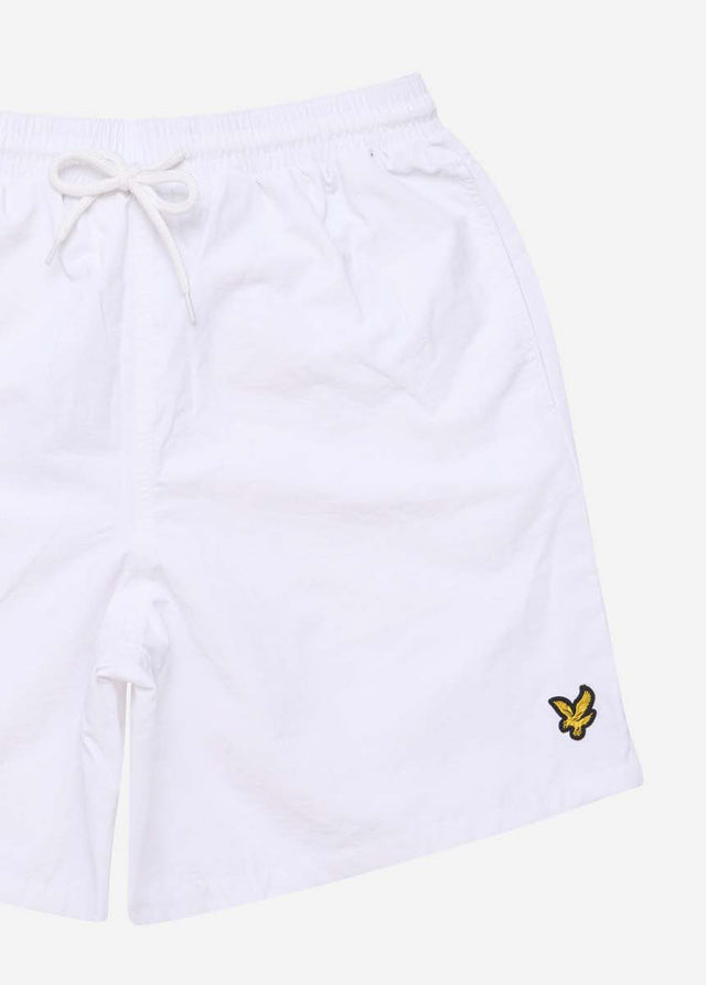 Lyle & Scott Badeshorts  Plain swimshort - white 