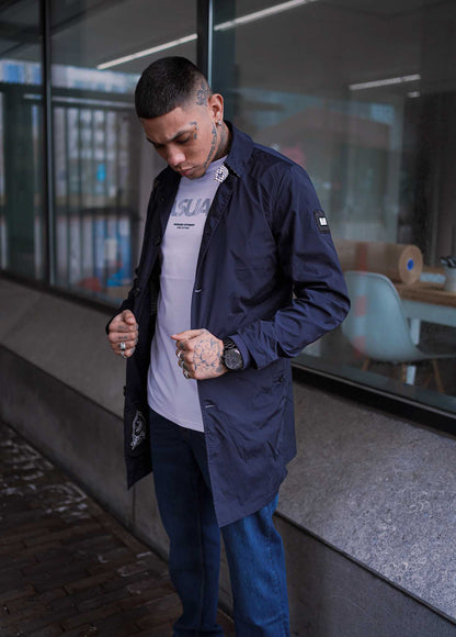 Weekend Offender Jassen  Coronado - navy + free bucket hat 