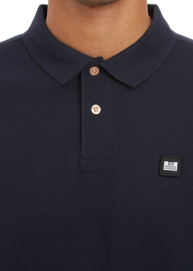 Weekend Offender Poloshirts  Caneiros - navy 