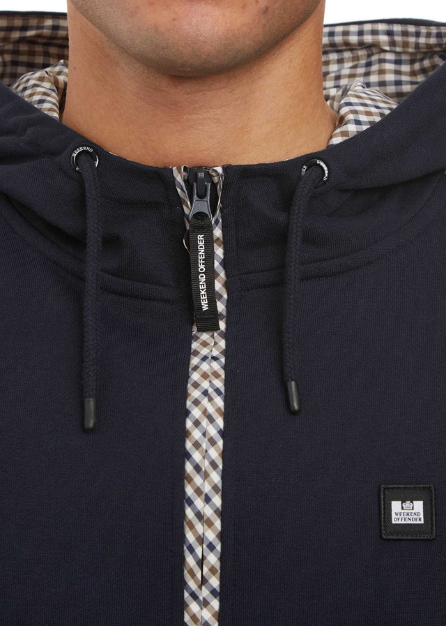 Weekend Offender Sweatjacken  Dvorak - navy 