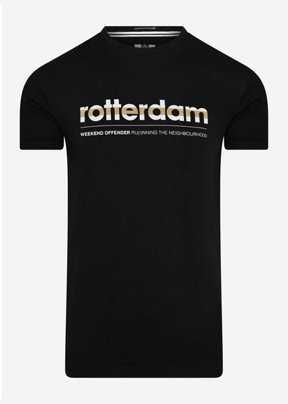 Weekend Offender T-shirts  City series 4 tee - Rotterdam 