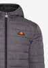 Ellesse Jassen  Lombardy padded jacket - dark grey marl 