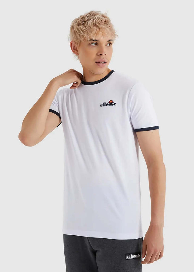 Ellesse T-Shirts  Meduno tee - white 