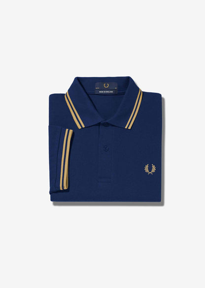 Fred Perry Polo's  Twin tipped fred perry shirt - french navy 