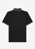 Fred Perry Polo's  Twin tipped fred perry shirt - black champagne 