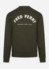 Fred Perry Truien  Fred Perry embroidered sweat - hunting green 