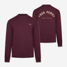 Fred Perry Truien  Fred Perry embroidered sweat - mahogany 