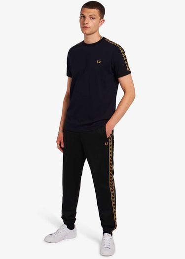 Fred Perry T-shirts  Gold taped ringer t-shirt - navy 