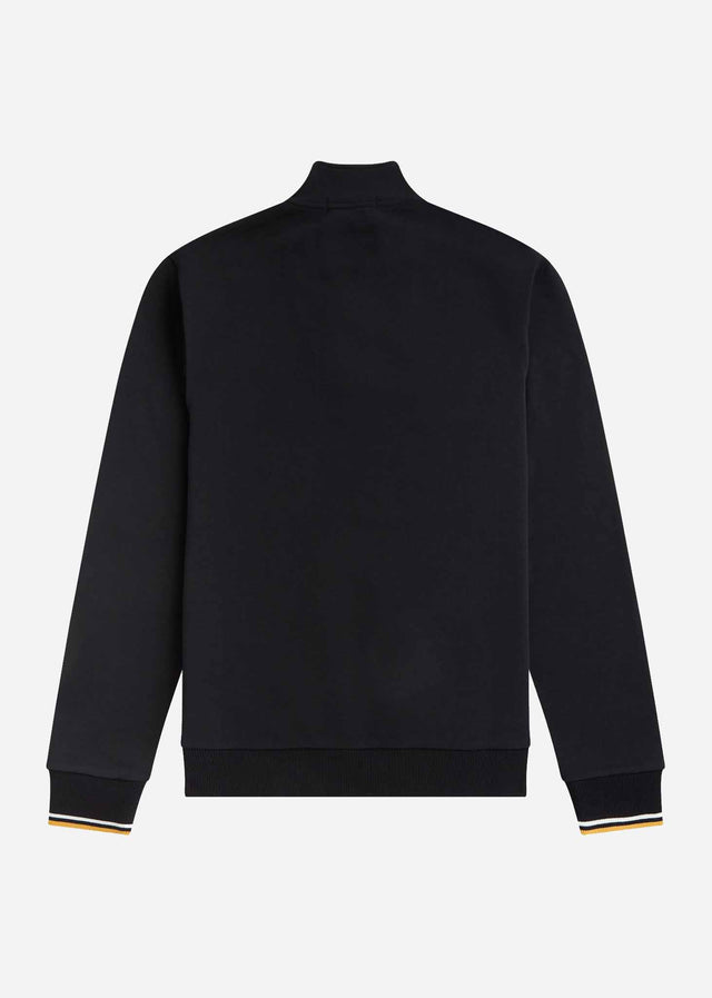 Fred Perry Pullover  Half zip sweatshirt - black 