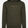 Fred Perry Vesten  Graphic hooded sweatshirt - hunting green 
