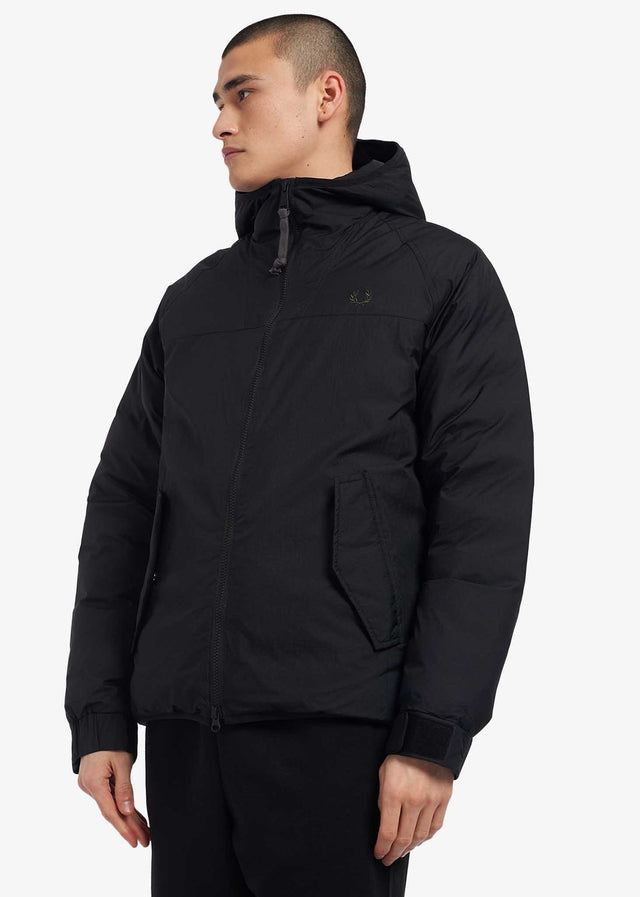 Fred Perry Jacken  Insulated hooded jacket - black 