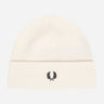 Fred Perry Mutsen  Merino wool beanie - ecru 