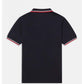 Fred Perry Polo's  Twin tipped fred perry shirt - navy white red 