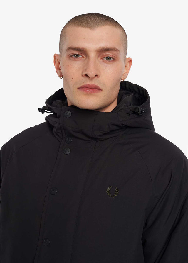 Fred Perry Jacken  Padded zip-through jacket - black 
