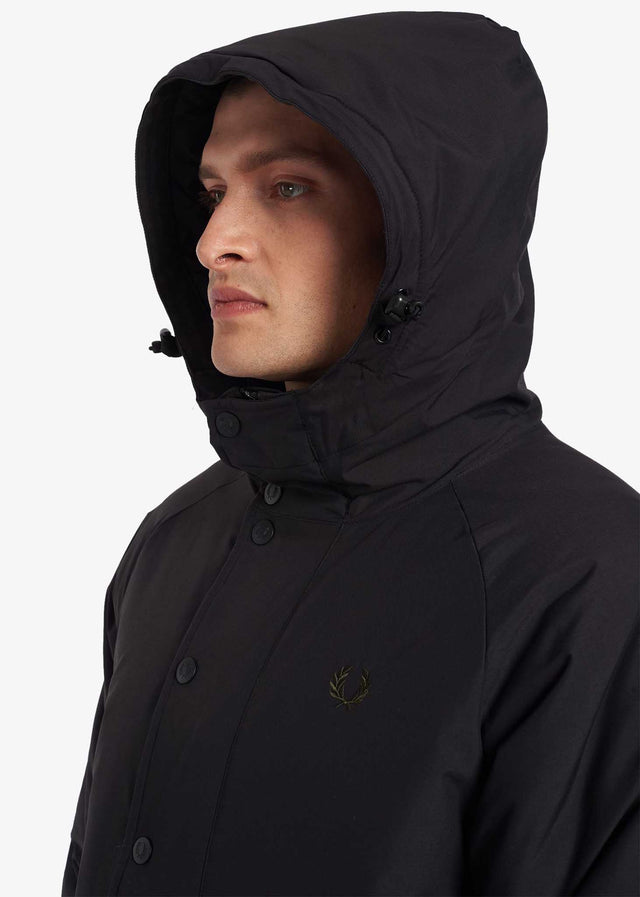 Fred Perry Jacken  Padded zip-through jacket - black 