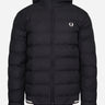Fred Perry Jassen  Hooded insulated jacket - black 