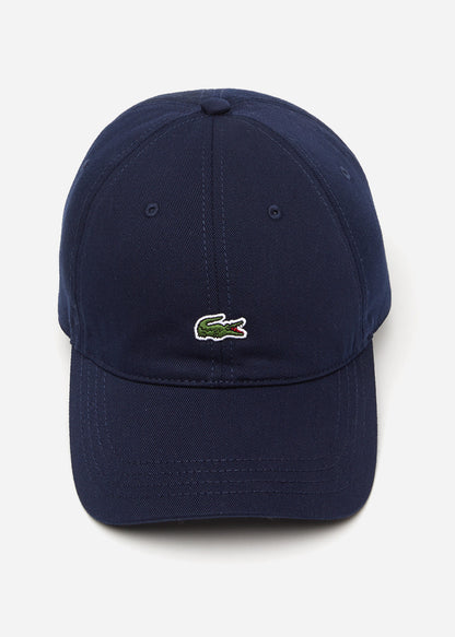 Lacoste Petten  Cotton twill logo cap - navy blue 