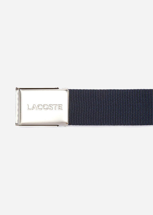 Lacoste Gürtel  Leather goods belt - navy blue 