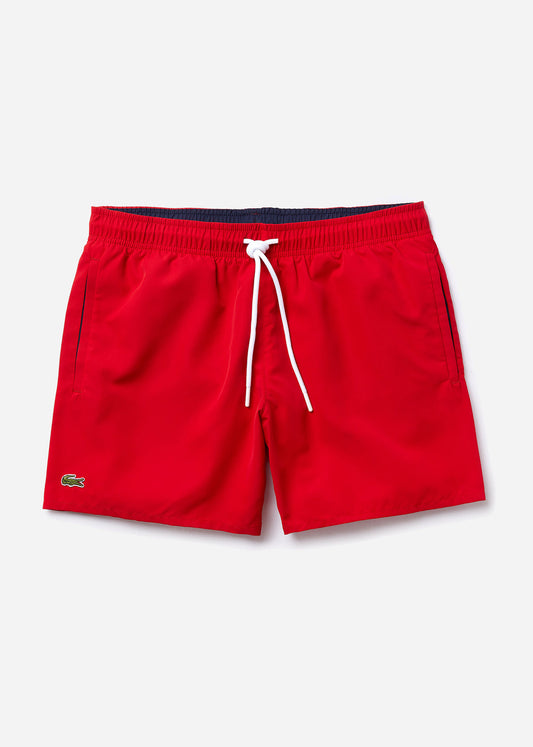 Lacoste Zwembroeken  Swimming trunks - red navy blue 