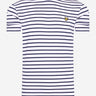 Lyle & Scott T-shirts  Breton stripe t-shirt - navy white 