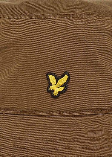 Lyle & Scott Bucket Hats  Cotton twill bucket hat - olive 