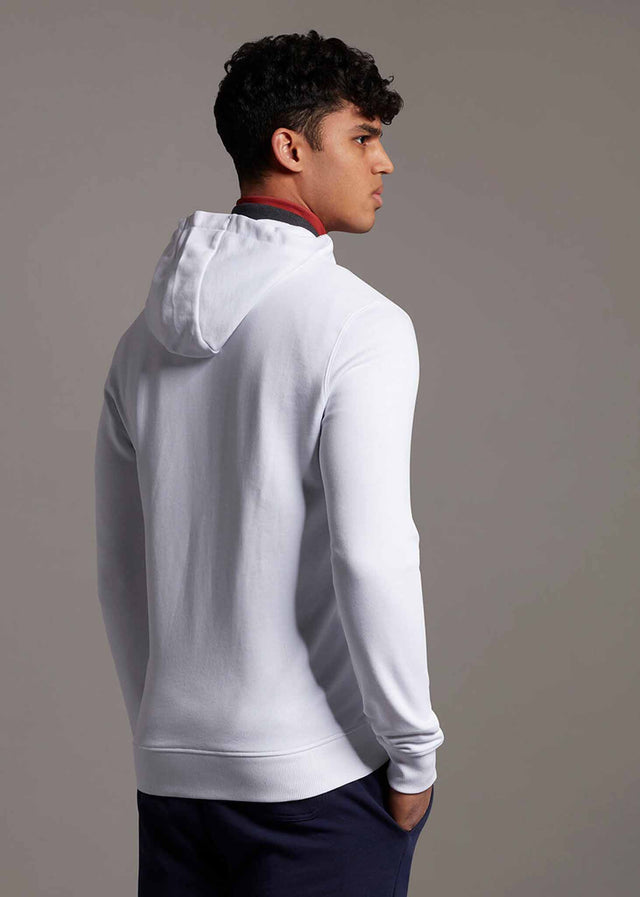 Lyle & Scott Sweatjacken  Zip through hoodie - white 