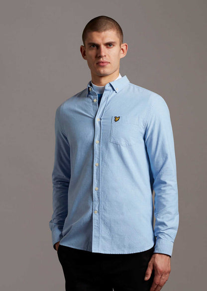 Lyle & Scott Overhemden  Oxford shirt - riviera blue 