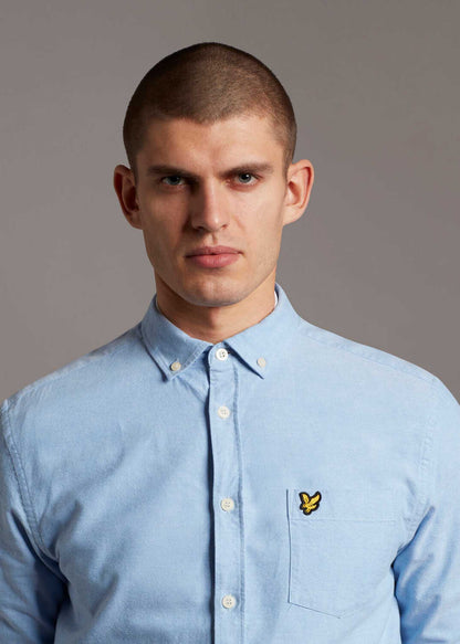 Lyle & Scott Overhemden  Oxford shirt - riviera blue 