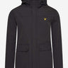 Lyle & Scott Jassen  Hooded pocket jacket - jet black 