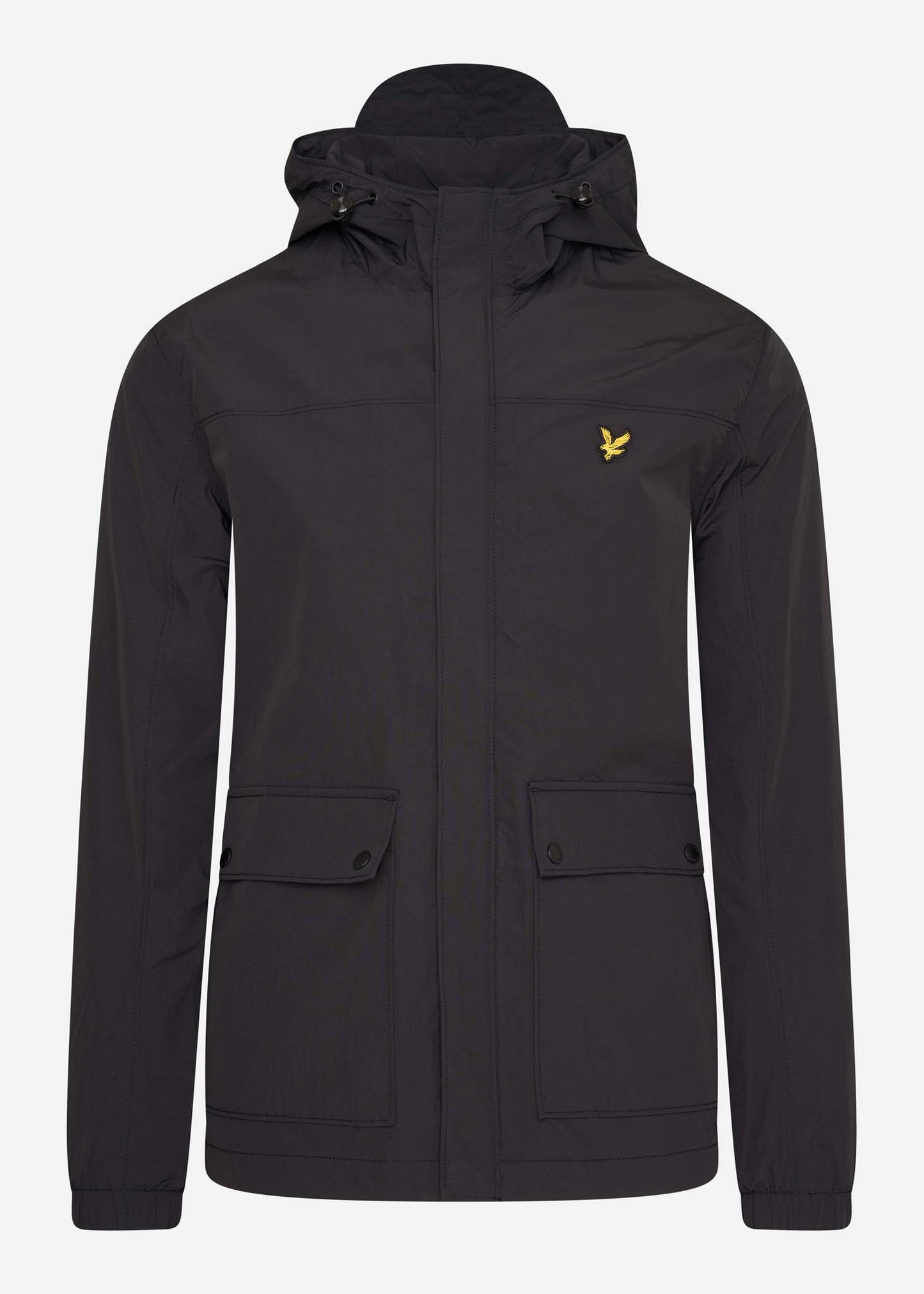 Lyle & Scott Jassen  Hooded pocket jacket - jet black 