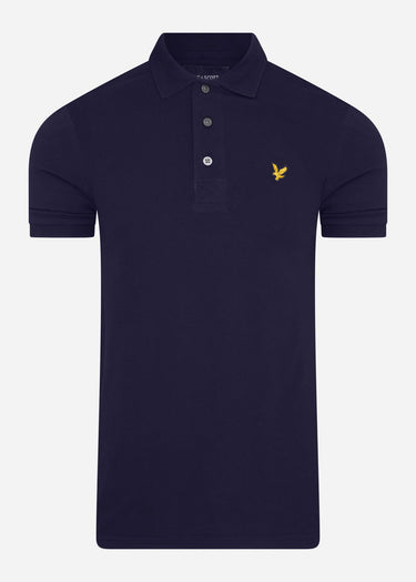 Lyle & Scott Polo's  Slim stretch polo - navy 