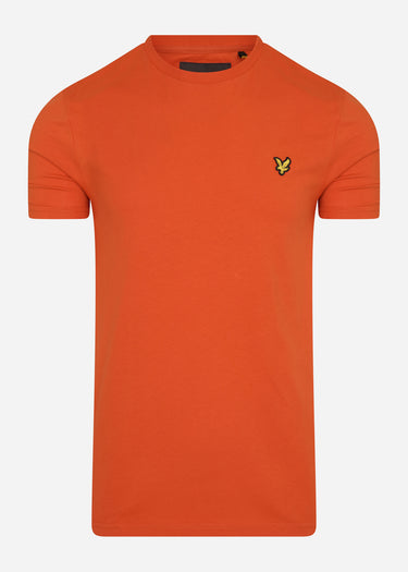 Lyle & Scott T-shirts  Plain t-shirt - burnt orange 