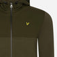 Lyle & Scott Vesten  Softshell jersey zip hoodie - olive 