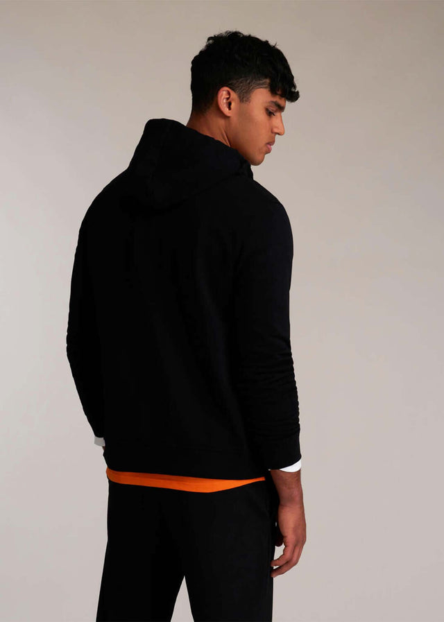 Lyle & Scott Sweatjacken  Zip through hoodie - jet black 