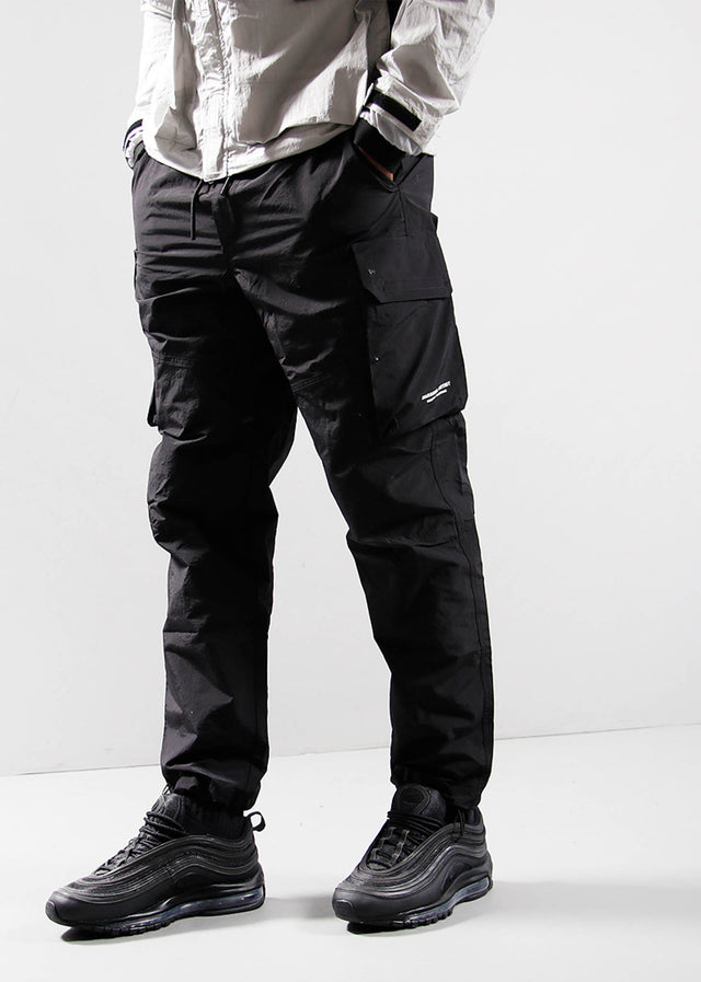 Marshall Artist Hosen  Forte polyamide cargo pant - black 