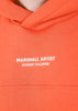 Marshall Artist Hoodies  Siren oth hood - rust 