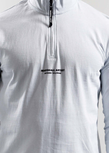 Marshall Artist Truien  Siren 1/4 zip - dolphin grey 