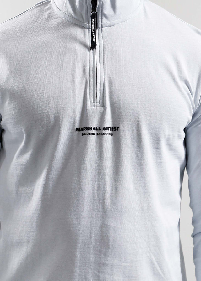 Marshall Artist Pullover  Siren 1/4 zip - dolphin grey 