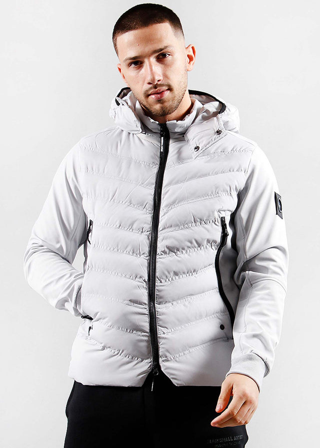 Marshall Artist Jacken  Takeda softshell hybrid - antarctica grey 