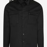 MA.Strum Overshirts  DH two pocket overshirt - jet black 