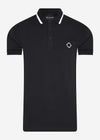 MA.Strum Polo's  SS jersey polo - jet black 