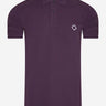 MA.Strum Polo's  SS pique polo - aubergine 