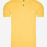 MA.Strum Polo's  SS pique polo - citrus yellow 