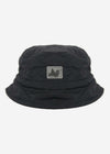 Peaceful Hooligan Bucket Hats  Quilted bucket hat - black 