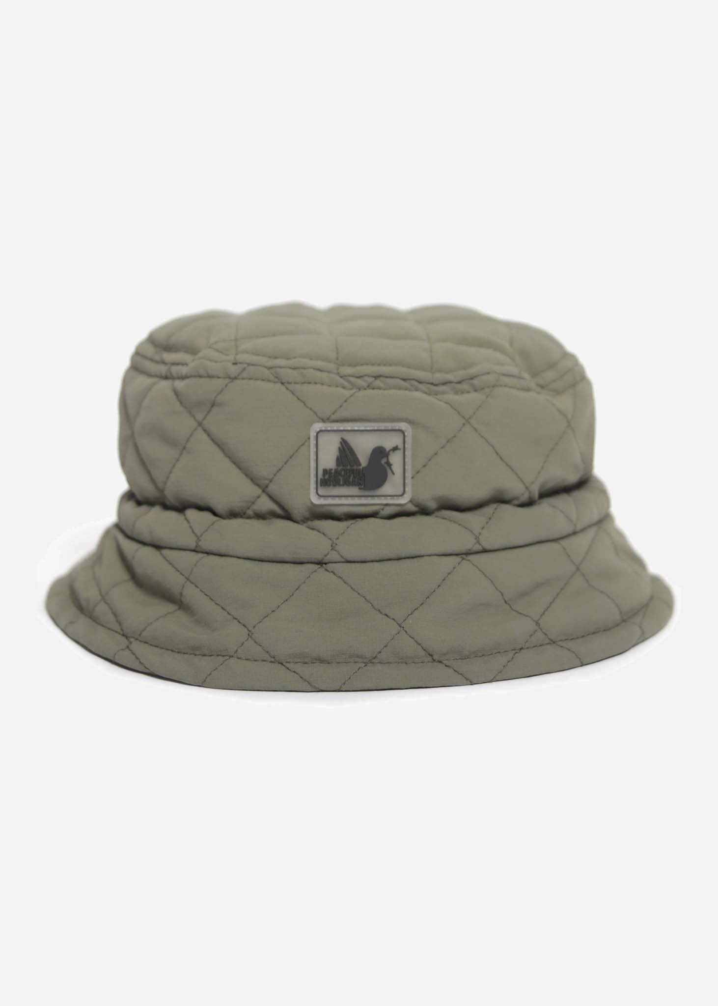 Peaceful Hooligan Bucket Hats  Quilted bucket hat - khaki 