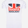 Peaceful Hooligan T-shirts  Flag t-shirt - white